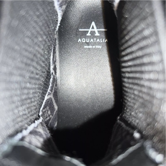 AQUATALIA
Cristiana Leather Chelsea Sneaker Booties -
Black - Picture 8 of 10